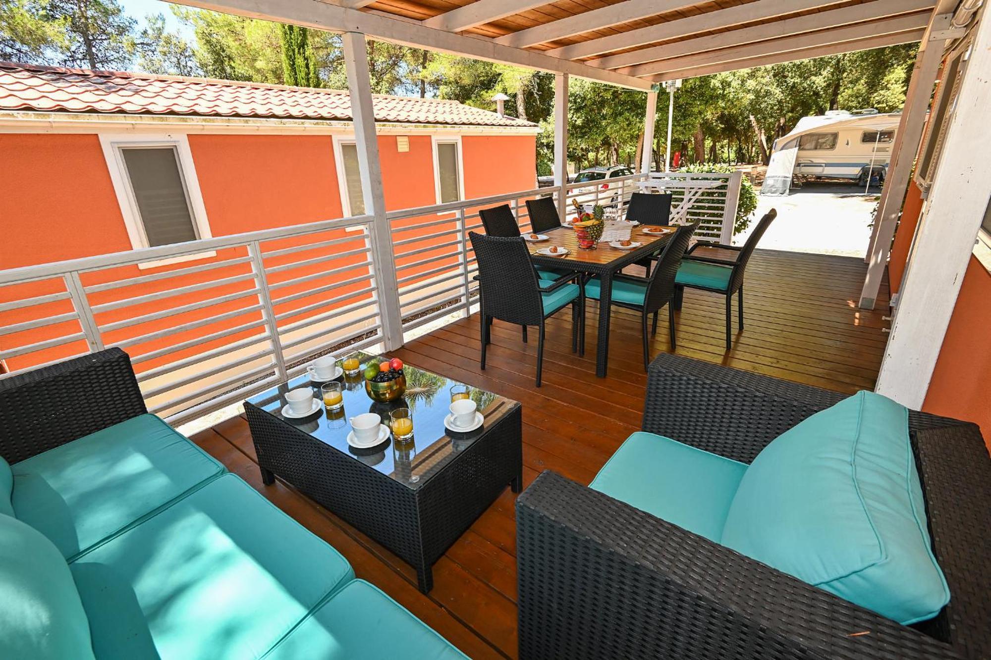 Camping Park Soline Mobile Homes Biograd Na Moru Extérieur photo